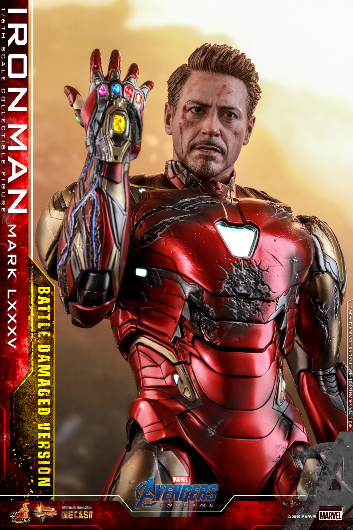"Pre-Order" Hot Toys Avengers: Endgame - 1/6th scale Iron Man Mark LXXXV (Battle Damaged Version)