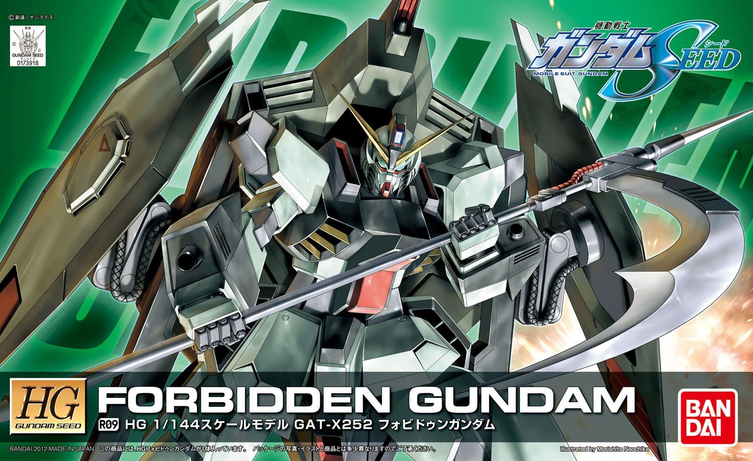 HG 1/144 R09 GAT-X252 Forbidden Gundam
