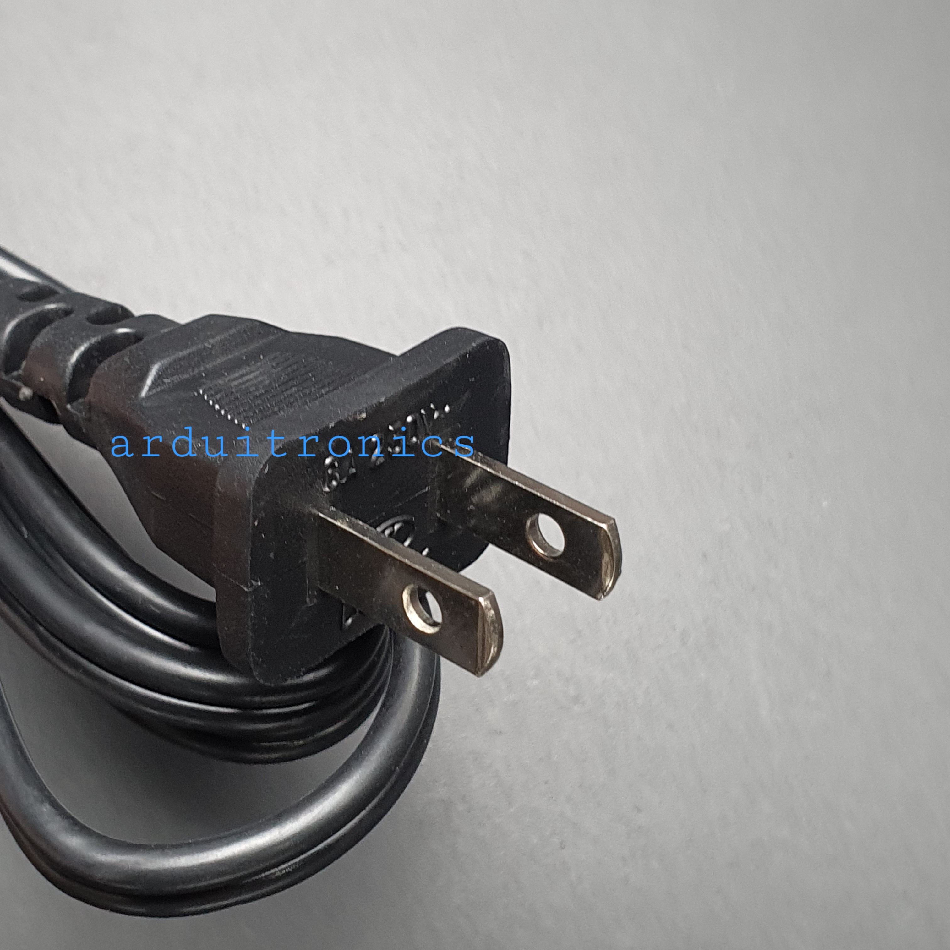 (1เส้น) สายไฟ AC 2ร่อง 20AWGx2C ยาว 1.5m ใส้ทองแดงแท้