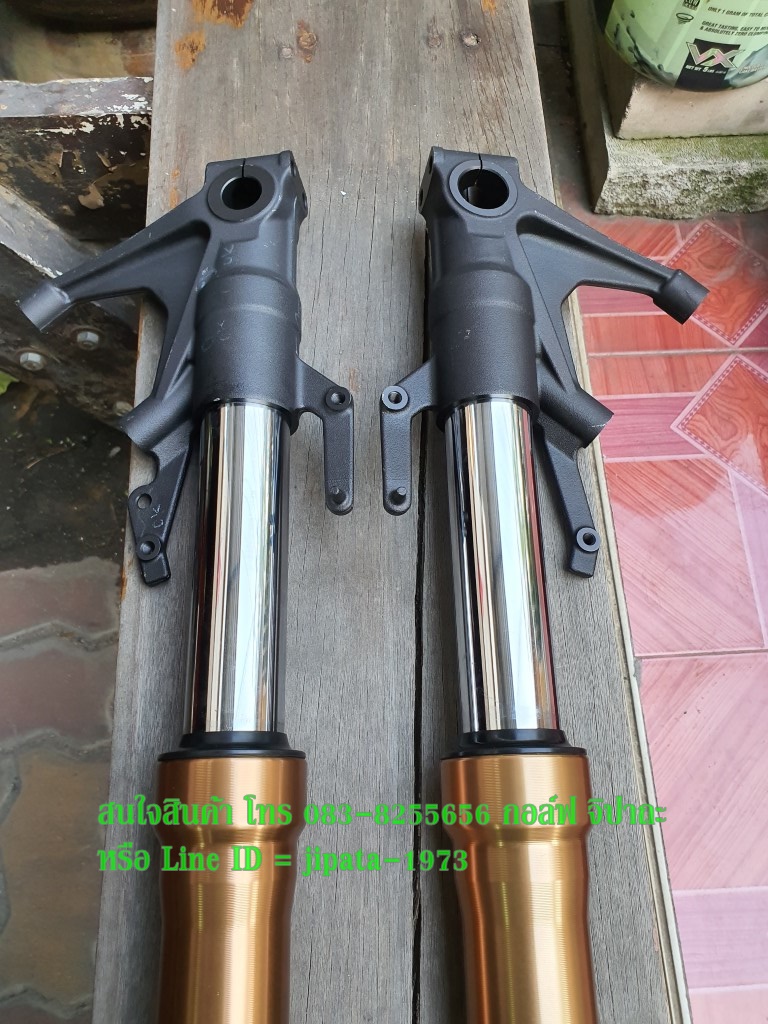 (CB 650 R) ชุดโช้คอัพหน้า Honda CB 650 R แท้ (สินค้ามือ 2)