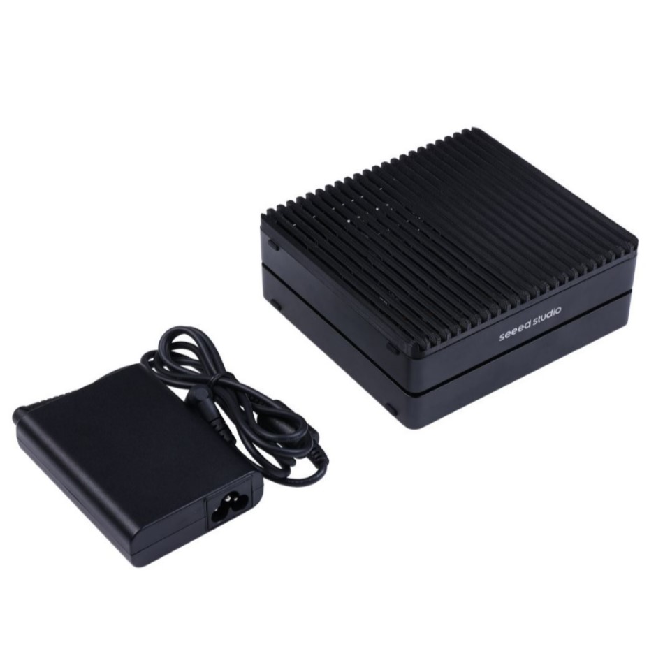 reComputer J4012-Edge AI Device with NVIDIA Jetson Orin™ NX 16GB module, 4xUSB 3.2, M.2 Key E & Key M Slot, Aluminum case, Pre-installed Jetpack System with NVIDIA JetPack™ on 128GB NVMe SSD - Seeed Nvidia