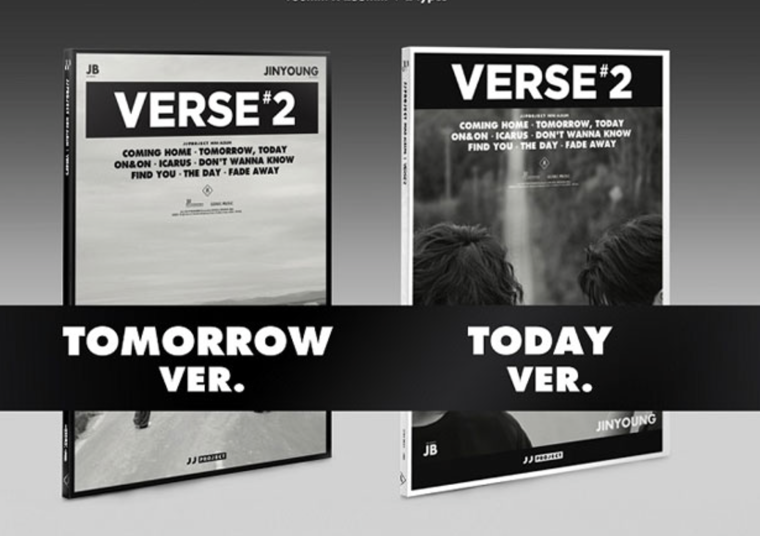 JJ Project - Verse 2 สั่งเป็น set 2 ปก Tomorrow ver + Today Ver.