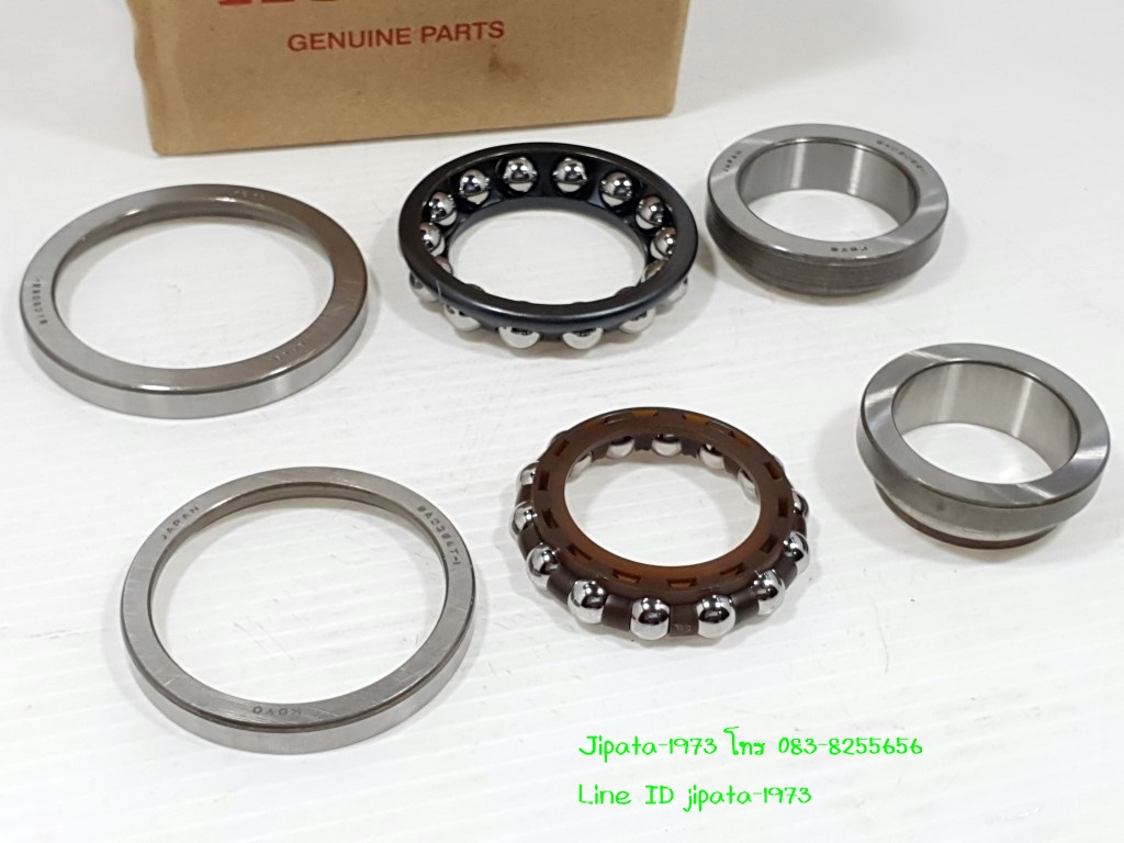 (CBR 250) ชุดลูกปืนถ้วยคอ Honda CBR 250,CBR 300,CB 300F แท้ (ขายเป็นชุด)