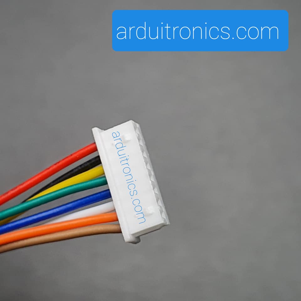 สายไฟหัวตัวเมีย ขนาด 1.25mm แบบ 8-Pin ยาว 15cm (ใช้ได้กับ PM2.5 Dust Sensor Modules)