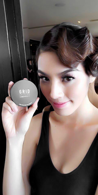 Grid Solution CC Cushion SPF50+ PA+++ กริด โซลูชั่น ซีซี คุชชั่นแป้งน้ำแร่ เกาหลี ปกปิดเนียนสนิท มี ให้เลือก 2 สี ตลับ ชมพู และ ดำ