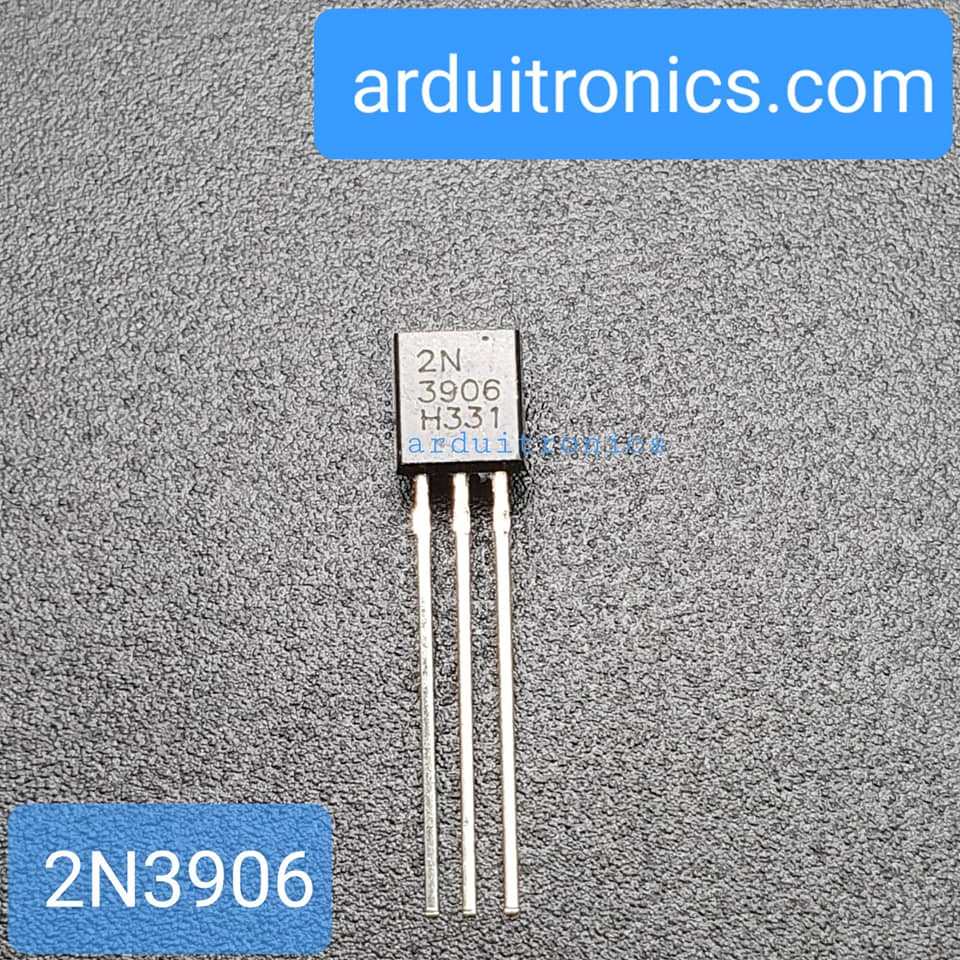 ทรานซิสเตอร์ 2N3906 PNP Transistor จำนวน 1 ตัว