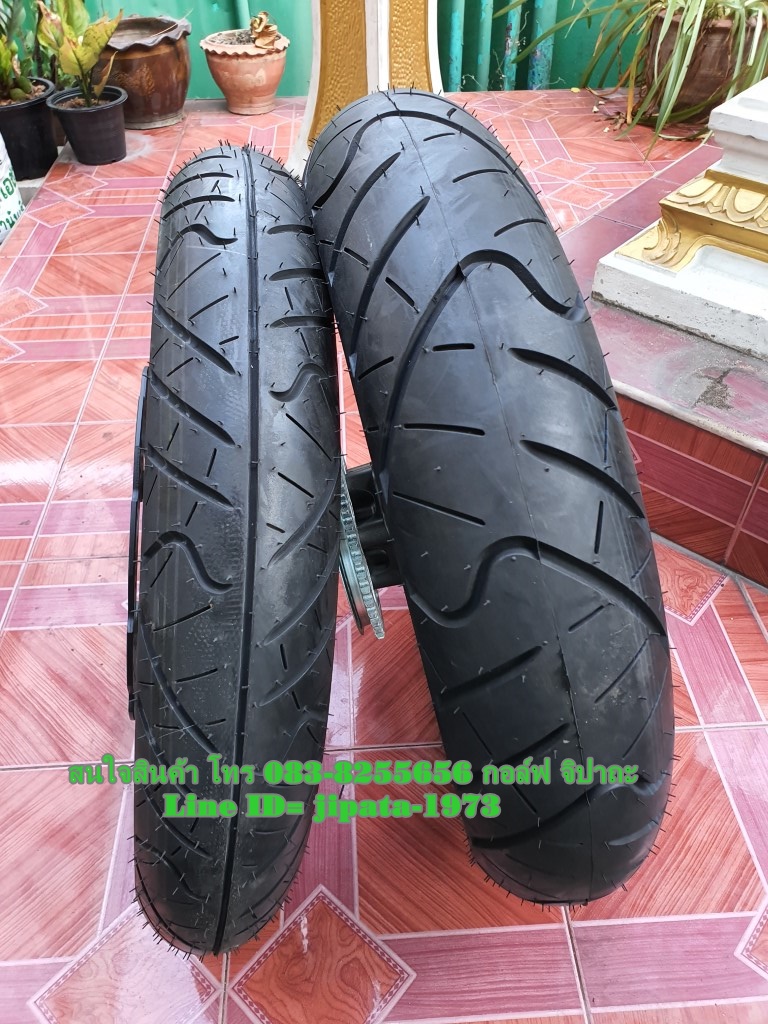 (CBR 150 i) ชุดวงล้อแม็กหน้า-หลัง พร้อมยาง Hond CBR 150 i ปี 2019 แท้ (สินค้าตำหนิ)