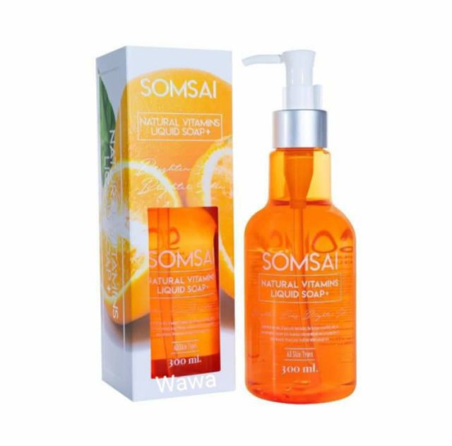 สบู่ส้มใส