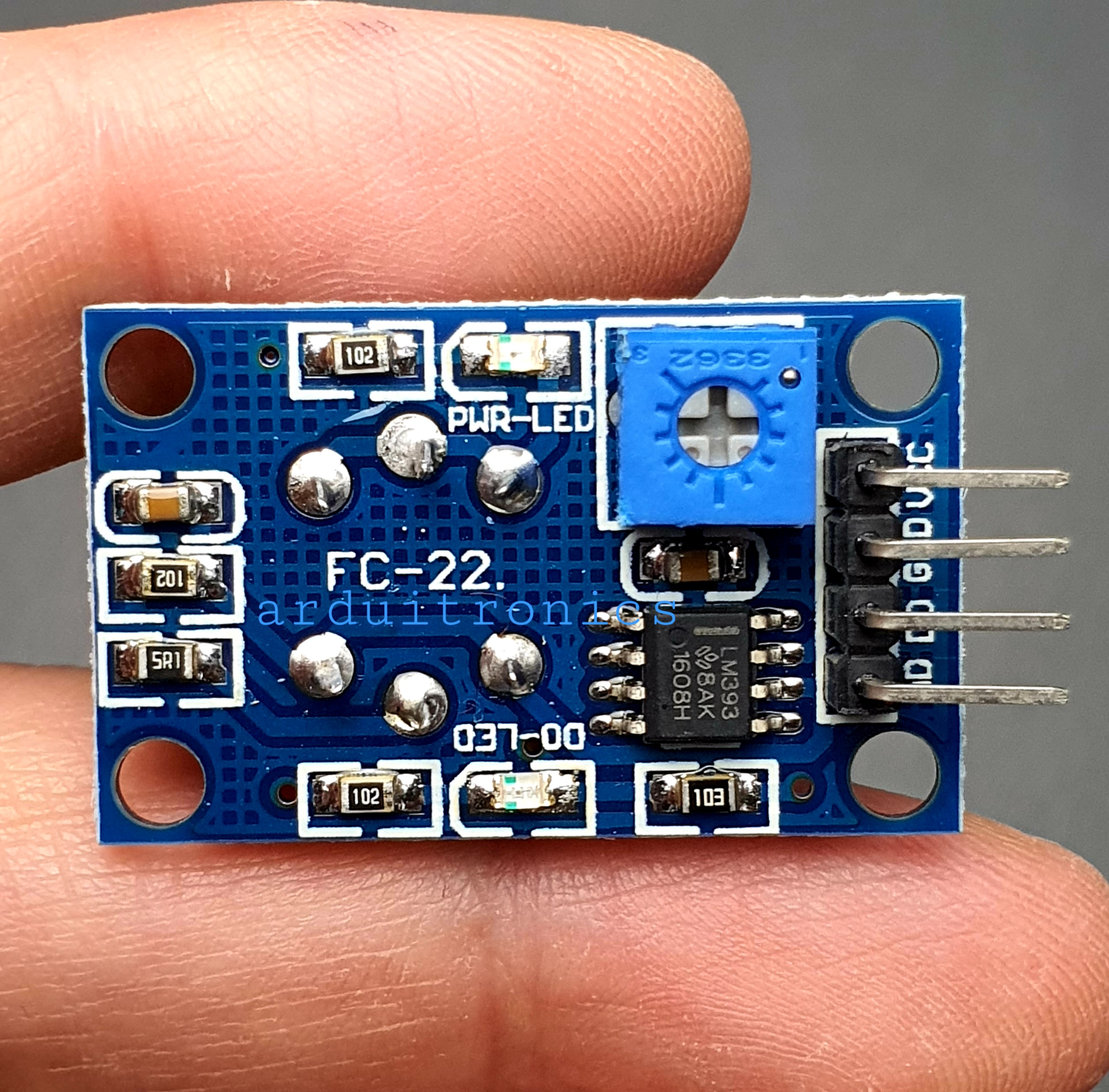 MG-811 Carbon Dioxide Co2 Sensor Module เซ็นเซอร์วัดก๊าซคาร์บอนไดออกไซด์ Co2 PCB สีน้ำเงิน