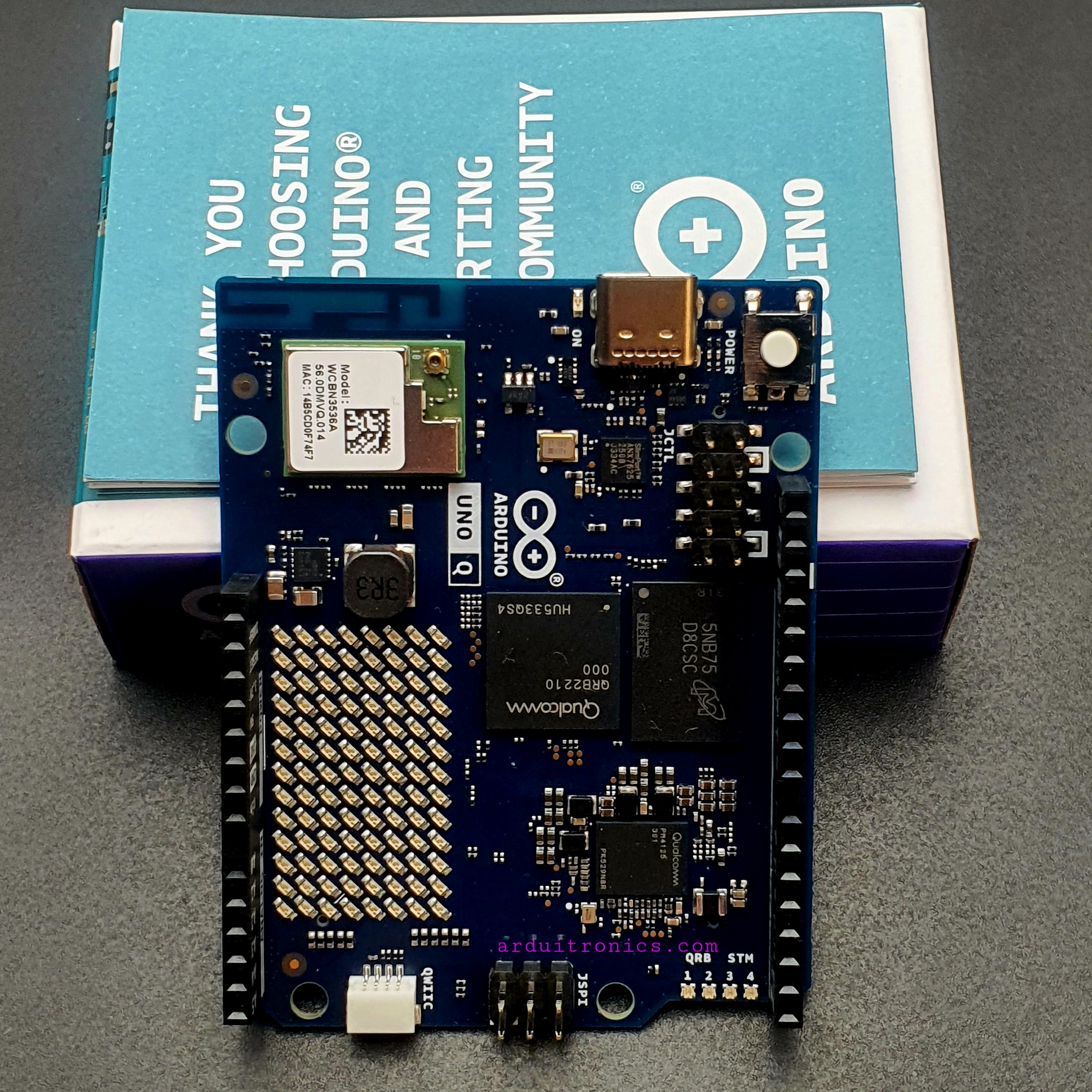 Arduino Uno Q Starter Kit + Arduino Uno Q - 2GB RAM (บอร์ดแท้ 100% Italy)