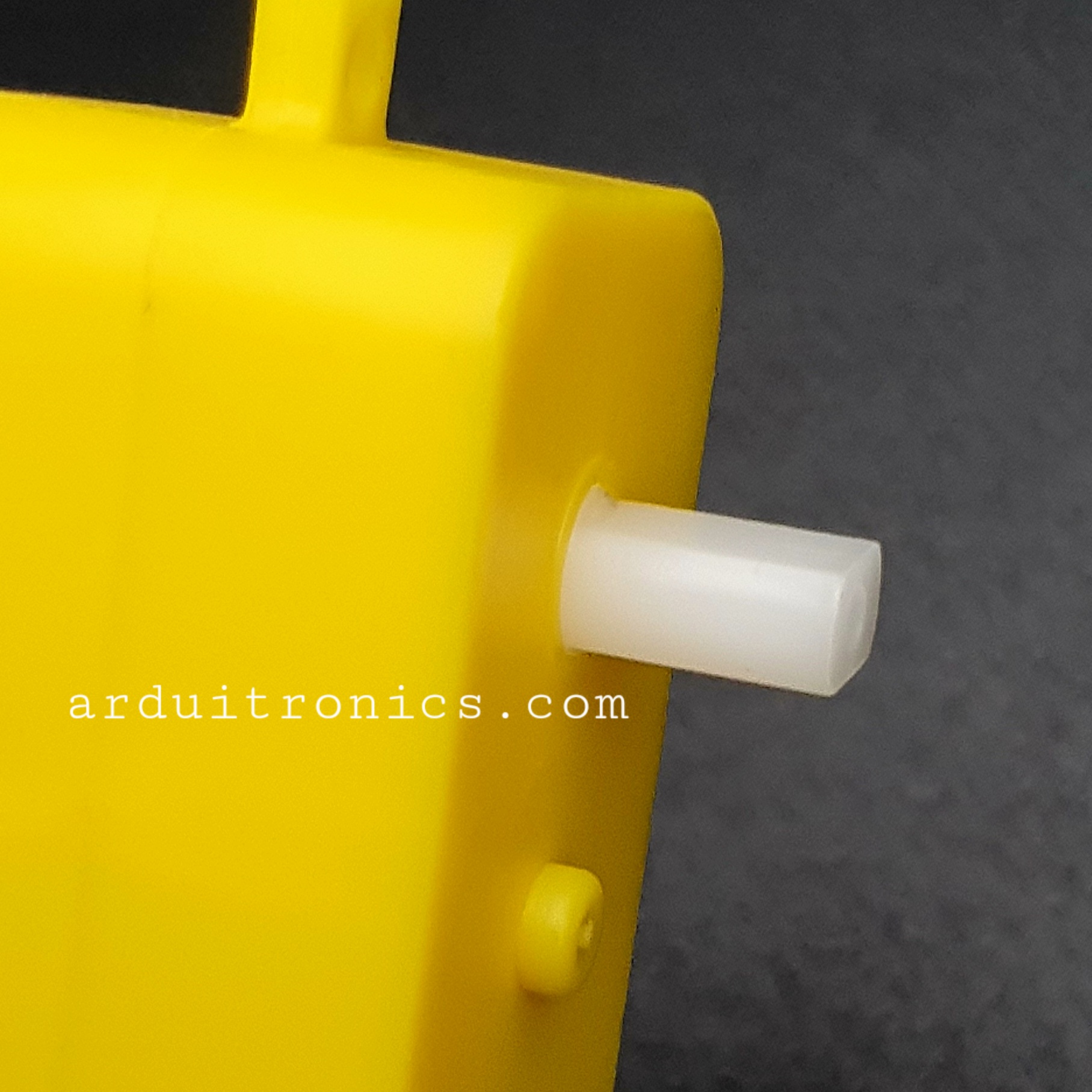 Gear Motor with Wheel Tire มอเตอร์แกนเดี่ยวพร้อมล้อ (อัตราทด 1:48)