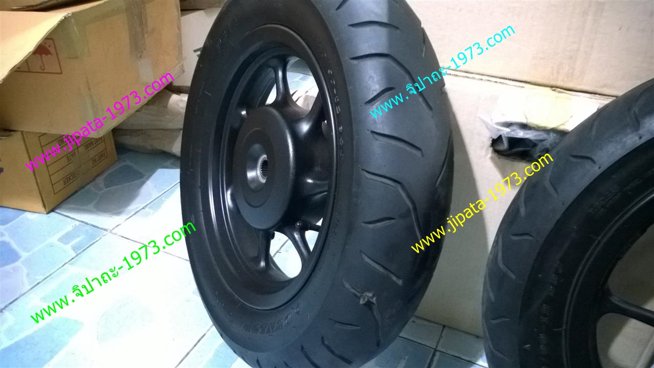 ล้อแม็กแท้พร้อมยาง Honda Zoomer x มือ 2