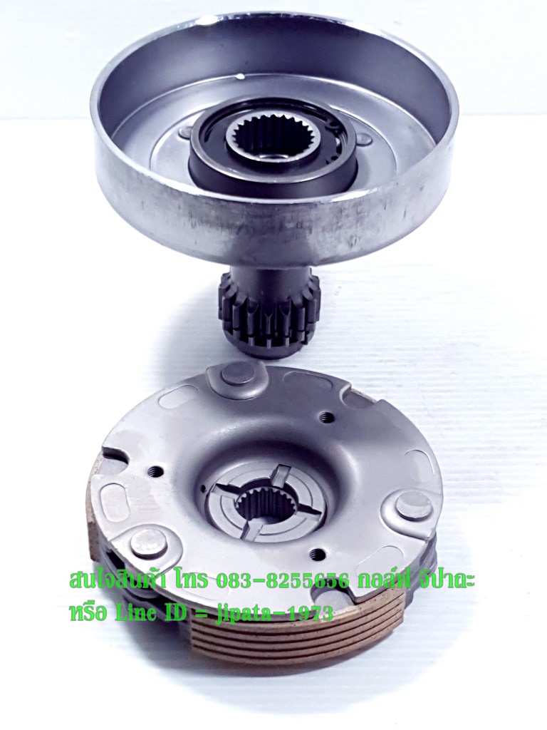 (Wave 100) ชุดเรือนคลัทช์แรงเหวี่ยงพร้อมผ้าคลัทช์ Honda Wave 100 งานเกรดเอ