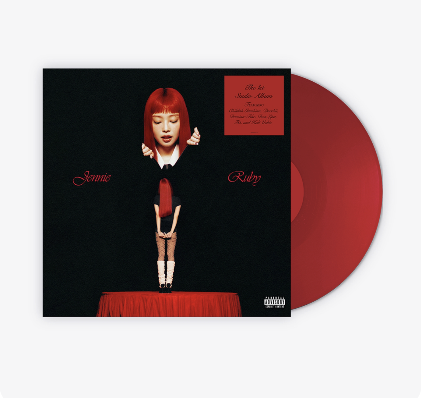 BLACKPINK - Jennie -Ruby / 1집 스튜디오 앨범 (Unsigned) (Vinyl Lp) แผ่นเสียง