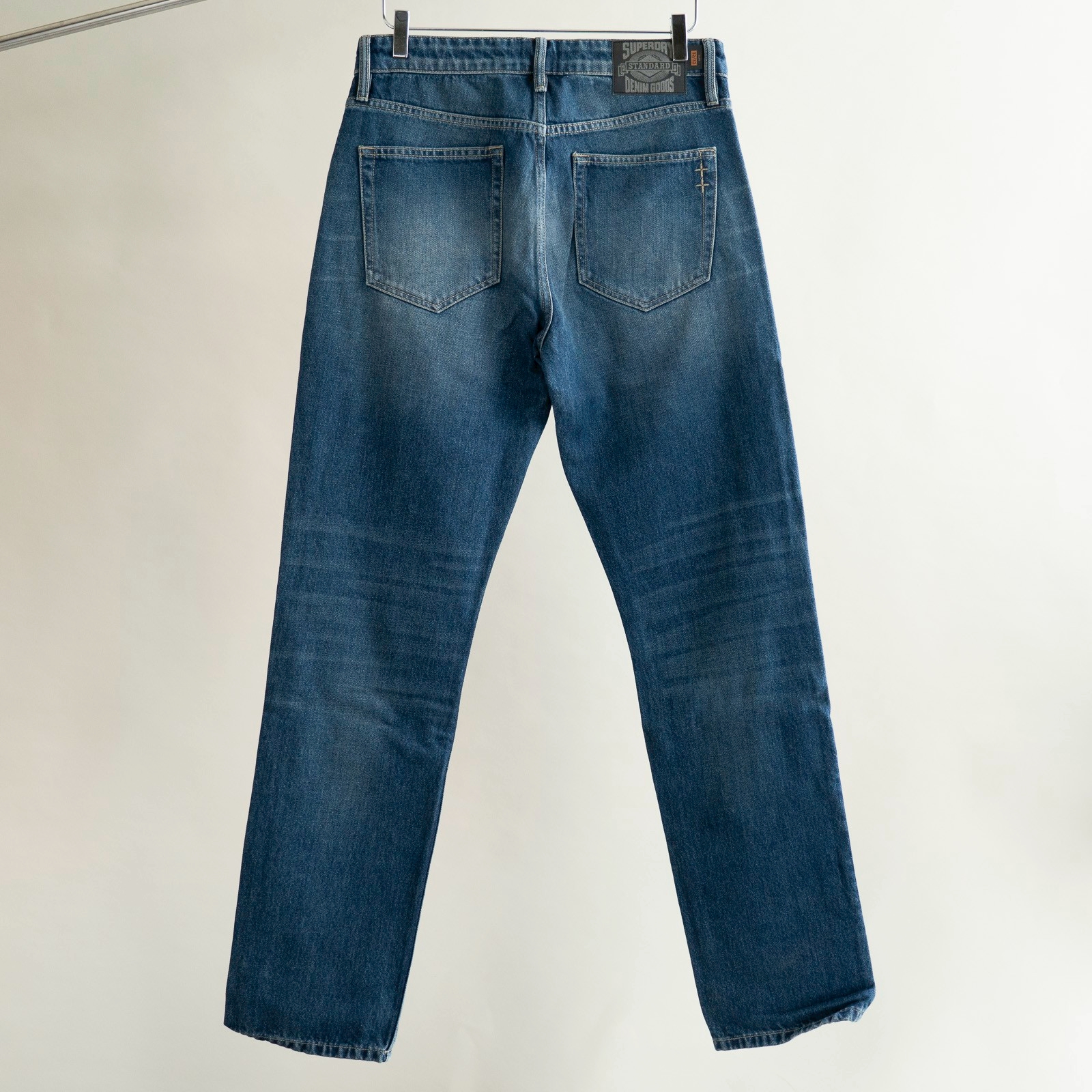 Superdry Merchant Straight Jeans – Washed Indigo Vintage 👖