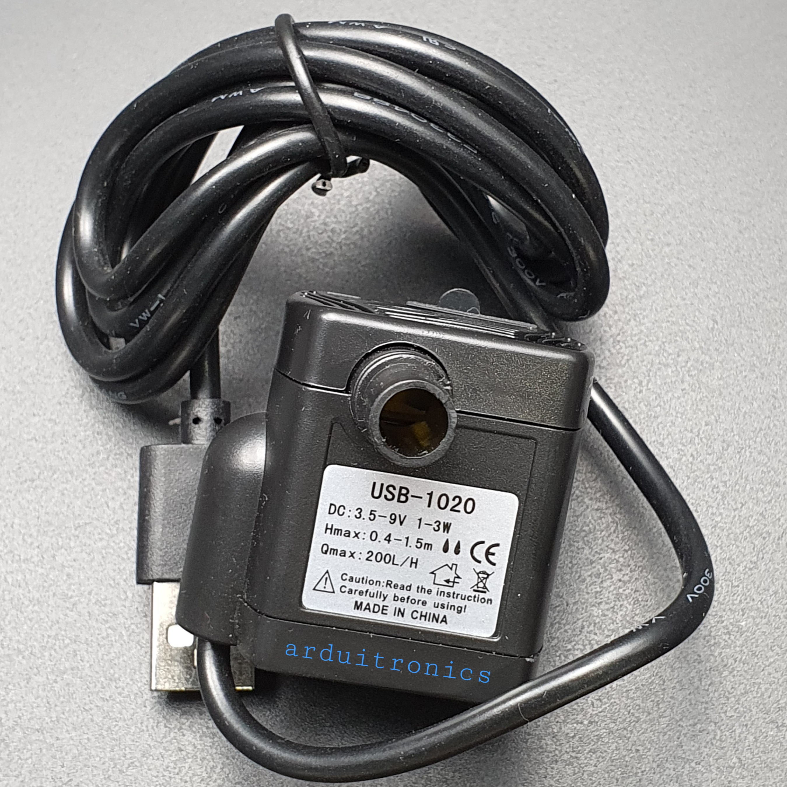 USB Brushless Water Pump Ultra-Quiet (5V) ปั้มน้ำสำหรับทำตู้ปลาหรือน้ำพุ