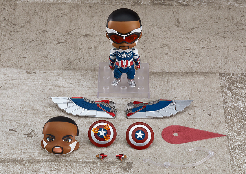 Pre-Order" [1618-DX] Nendoroid Captain America (Sam Wilson) DX
