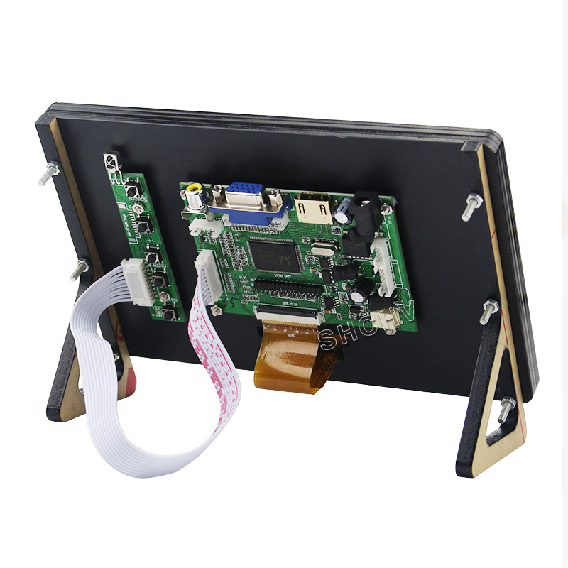 7 inch HD Desktop Display for Raspberry Pi + กรอบและฐานตั้ง (Version 3)