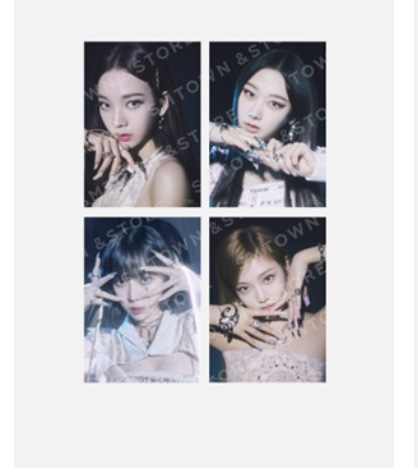 aespa - Savage MD Collection - A4 Photo ระบุ แบบ ที่ต้องการ นะคะ