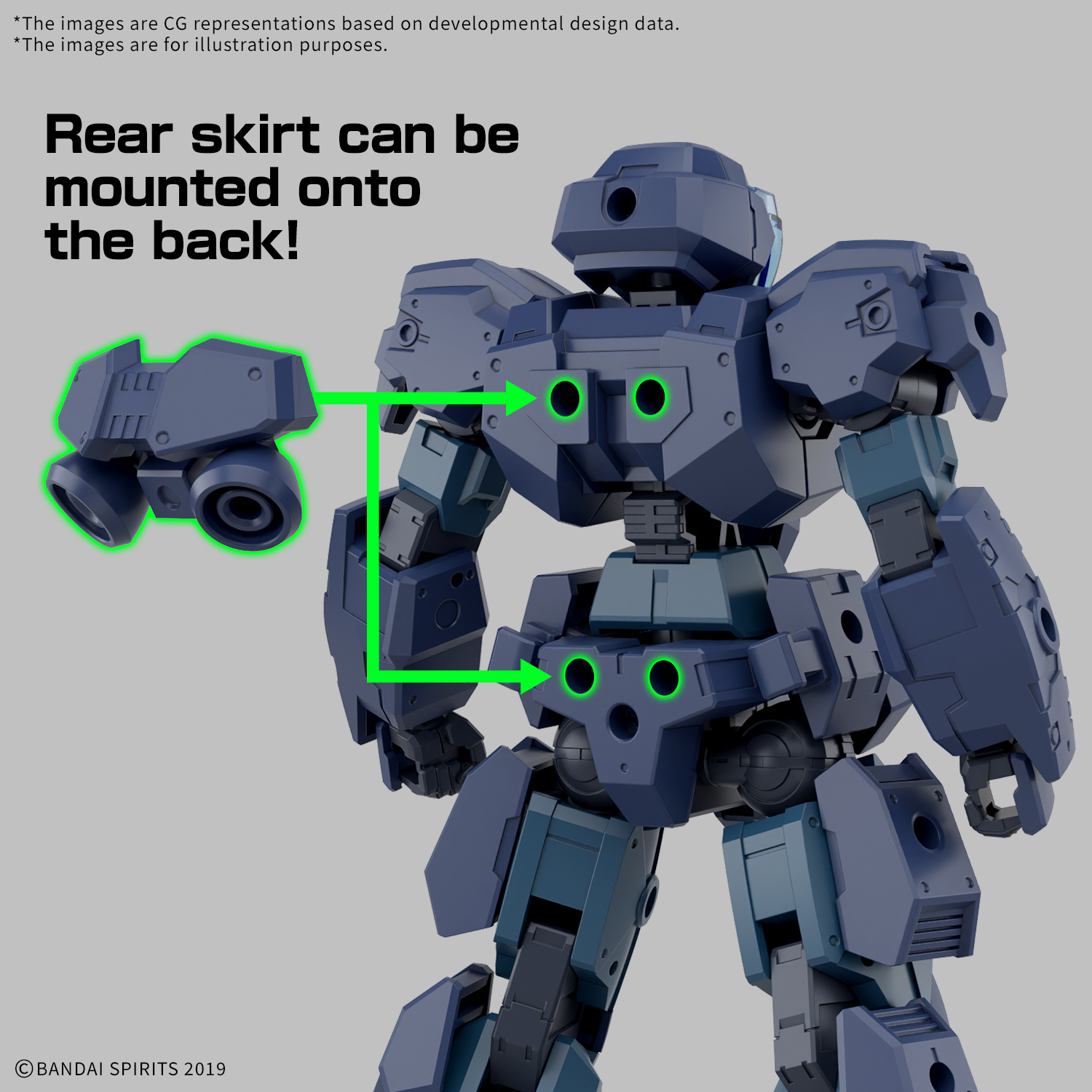 "Pre-Order" 30MM 1/144 eEXM-23 Tecprot 01