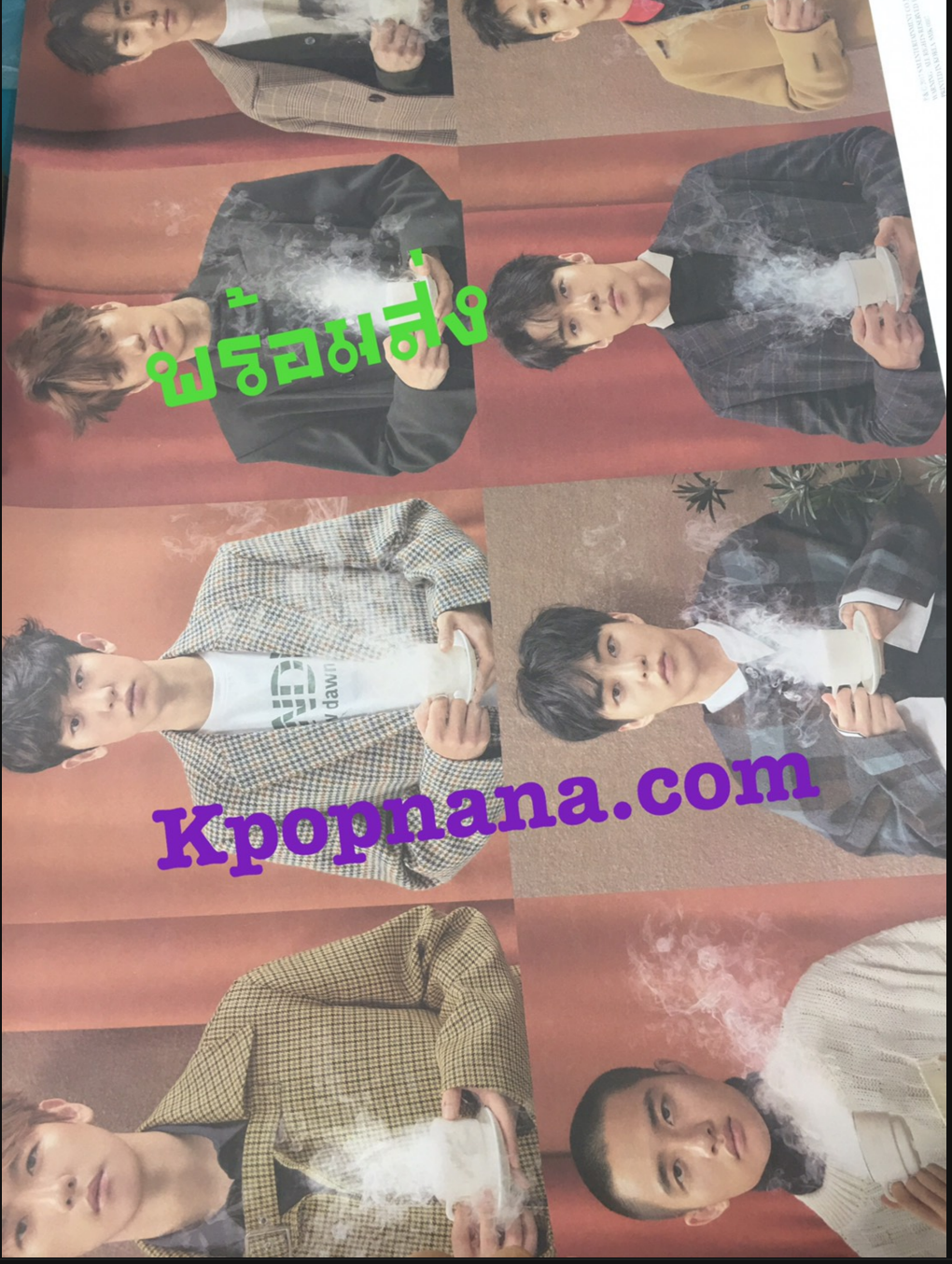 EXO - โปสเตอร์ แบบที่ 2 พร้อมส่ง + กระบอกโปสเตอร์