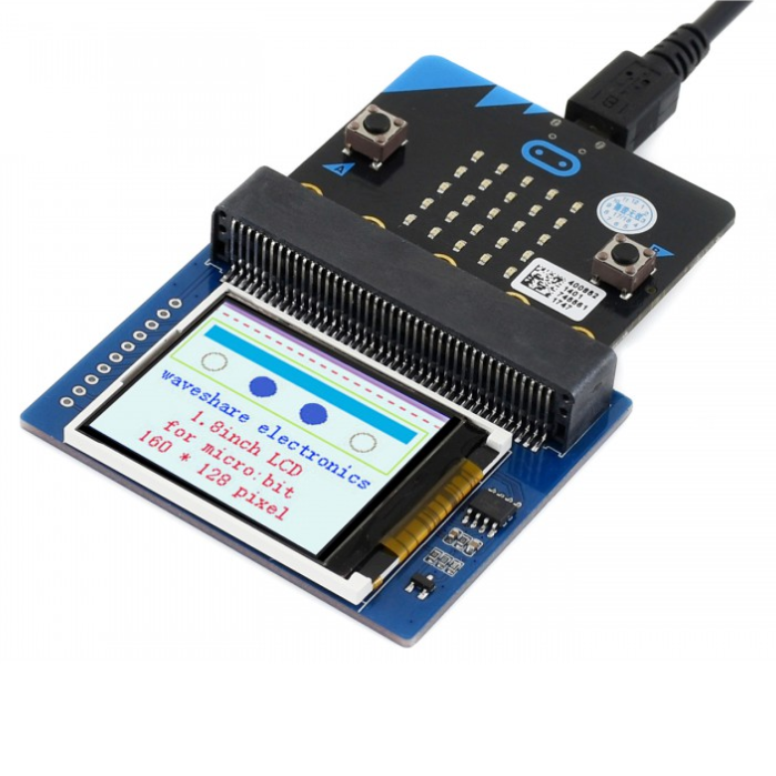 1.8inch Colorful Display Module for micro:bit, 160x128 (ของแท้จาก Waveshare)
