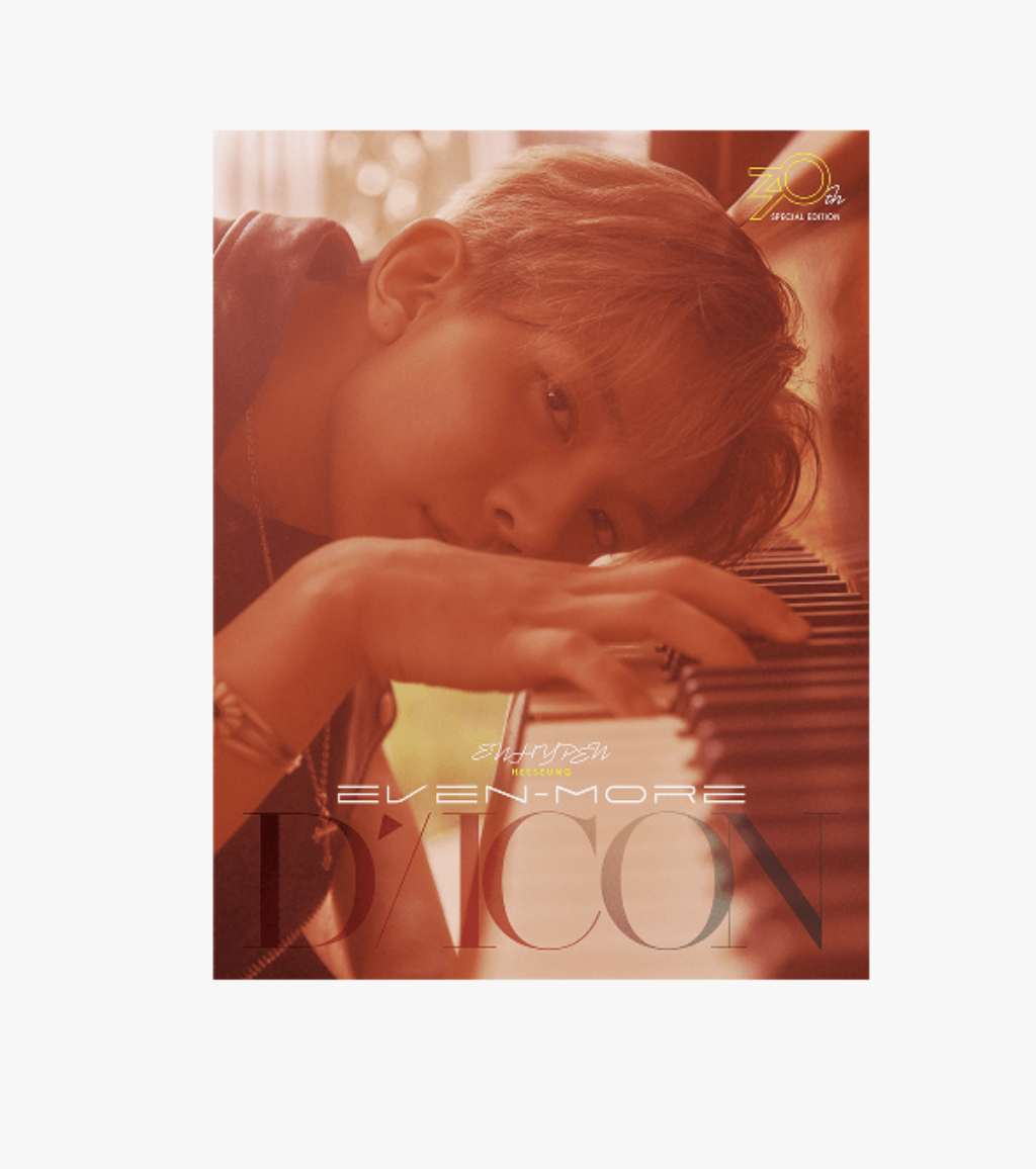 Enhypen -DICON VOLUME N°30 SPECIAL EDITION ENHYPEN EVEN-MORE B Type. - HEESEUNG. - ส่งเรือ