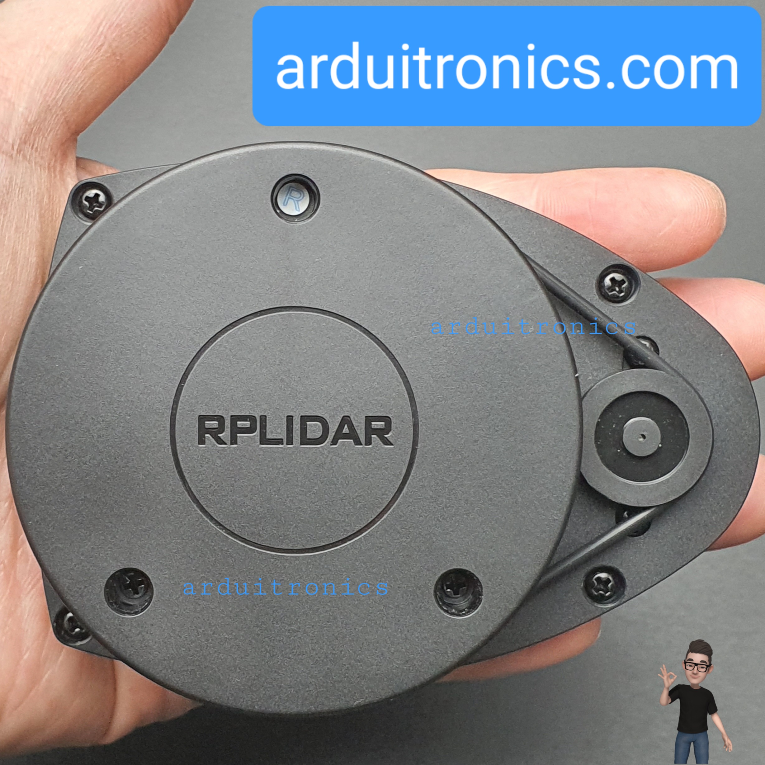 RPLIDAR A1M8-R6 - 360 Degree Laser Scanner Development Kit (ROS Supported)