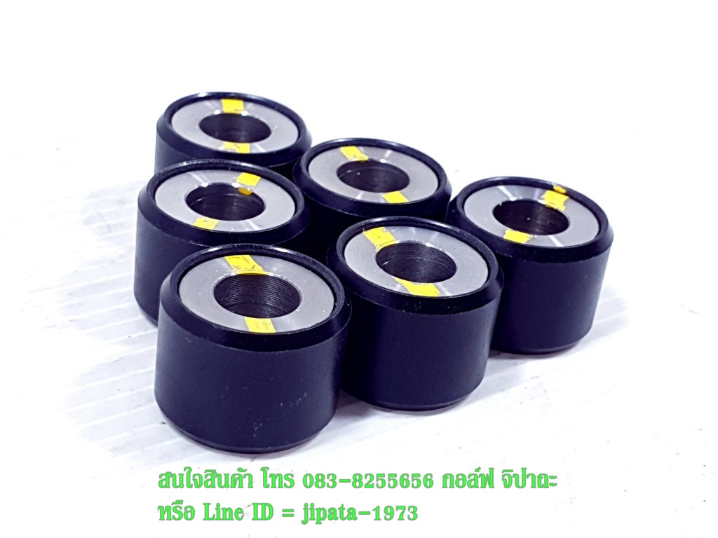 (PCX) ชุดเม็ดตุ้มน้ำหนักเเรงเวี่ยง Honda PCX 125,Click 125 i แท้ (1ชุด มี 6 ชิ้น)