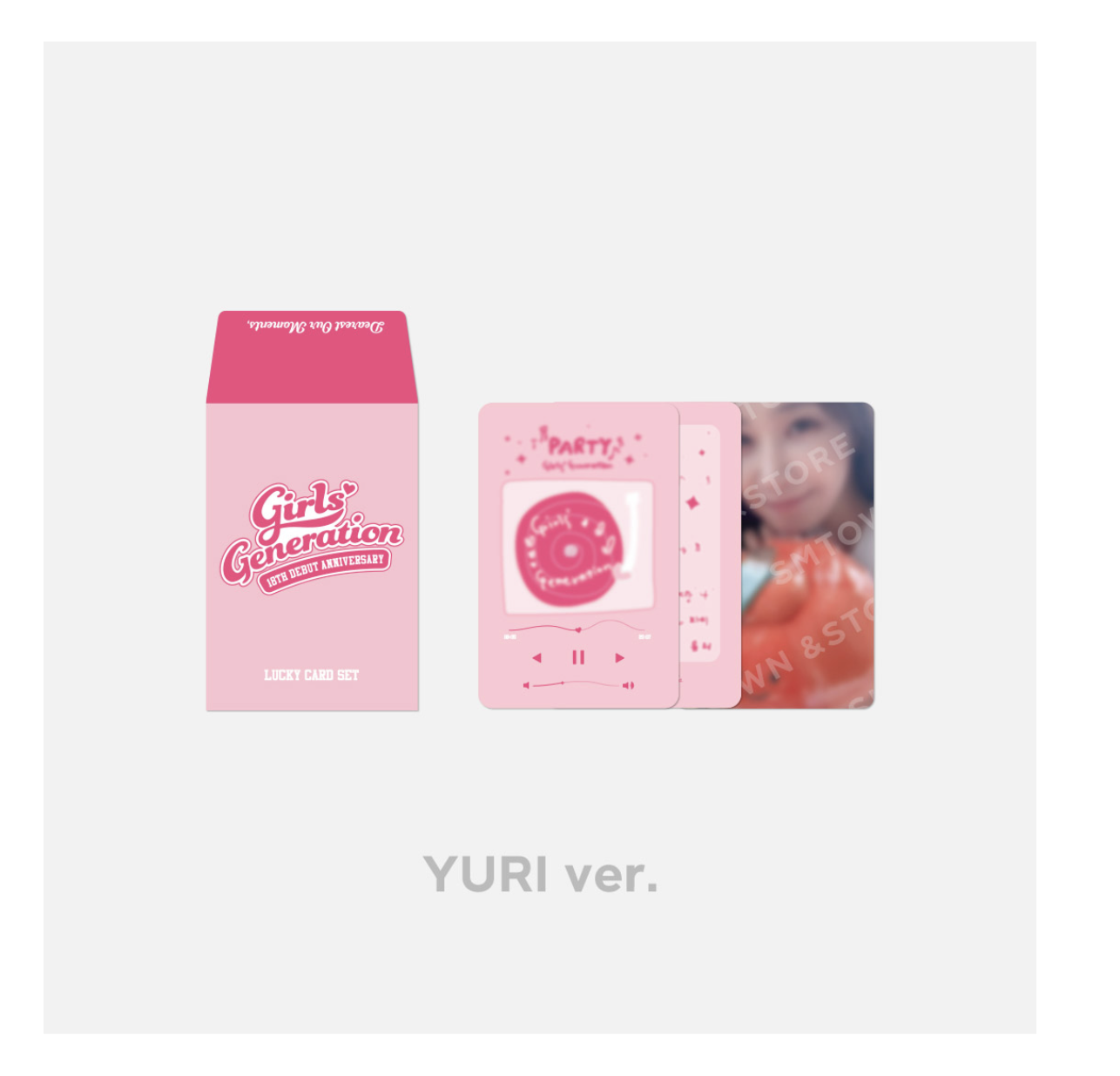 Girls' Generation -Lucky Card Set. แบบ Yuri.