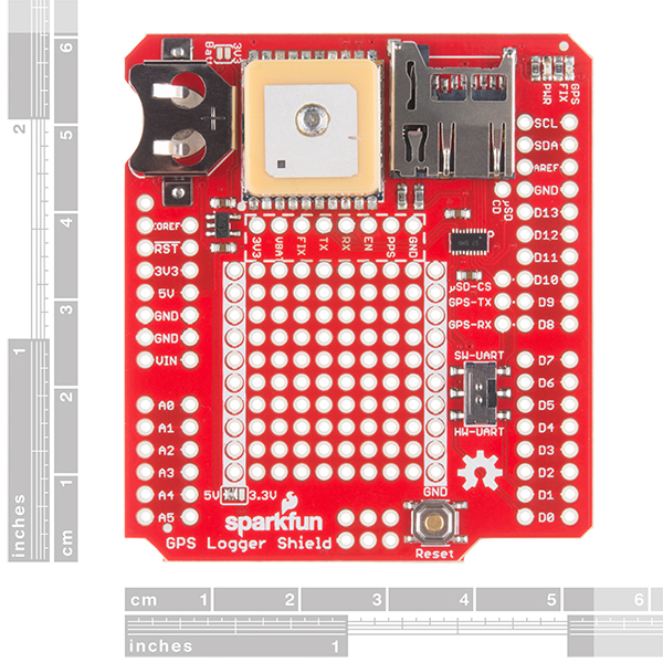 SparkFun GPS Logger Shield (แท้จาก Sparkfun, USA)
