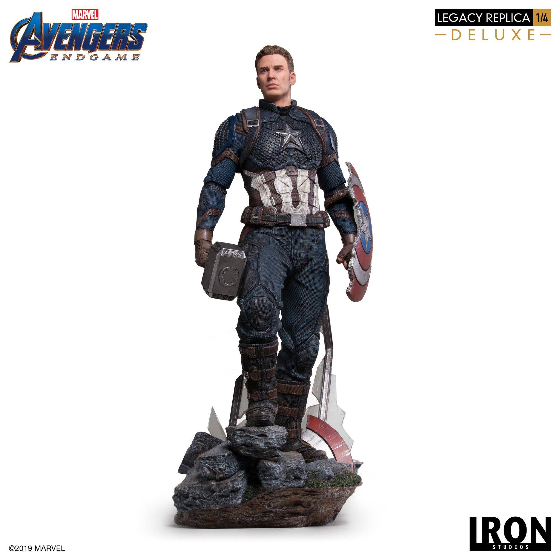 Captain America: Avengers Endgame Legacy Replica 1/4Scale (Deluxe)