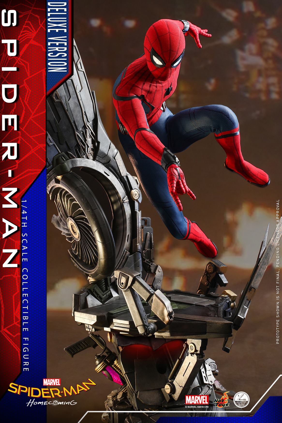 "Pre-Order" Hot Toys Spider-Man: Homecoming - 1/4th scale Spider-Man Collectible Figure (Deluxe Version)