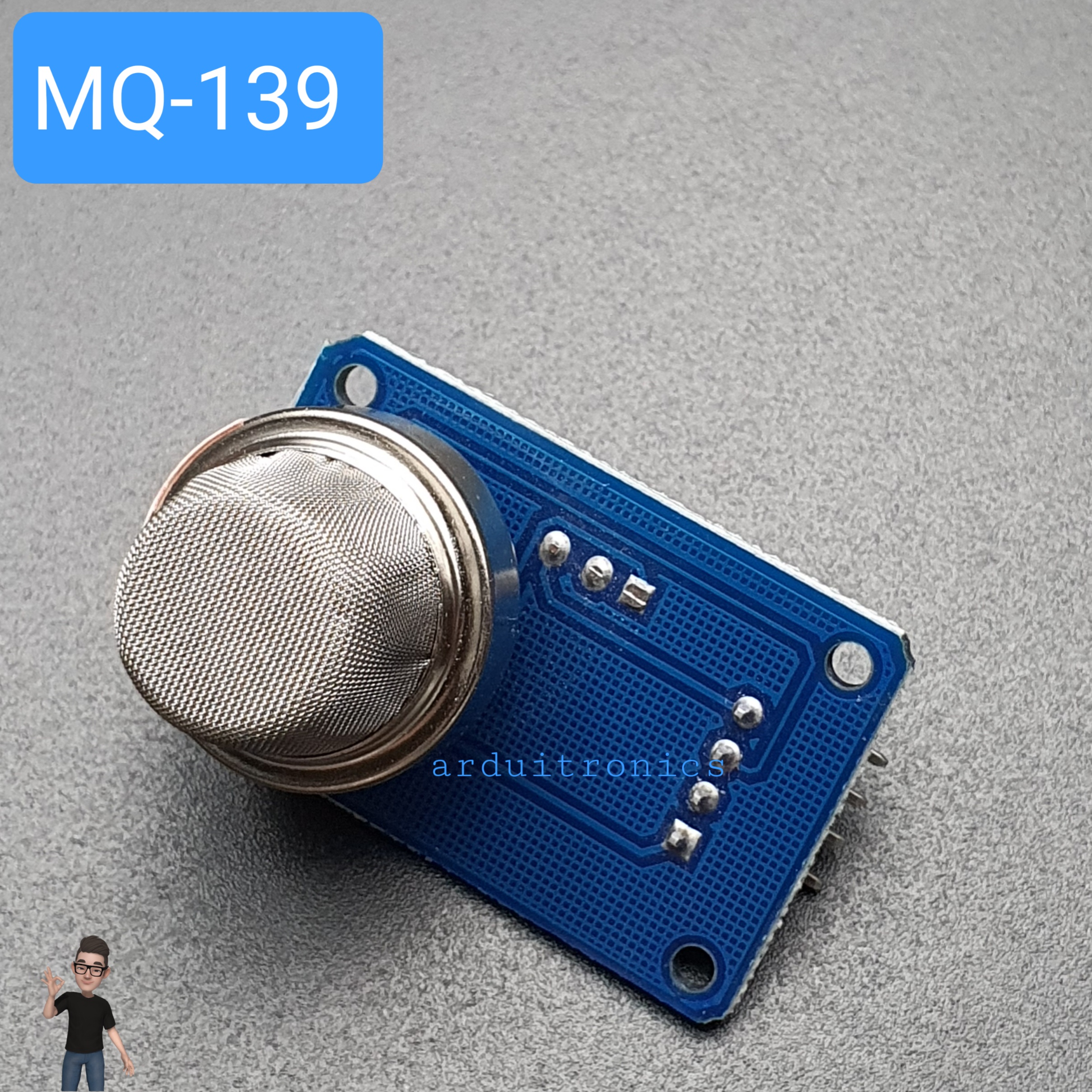 MQ139 Gas Sensor Module (สารทำความเย็น Freon : R11, R22, R113, R134A, R409A, R410A) MQ-139