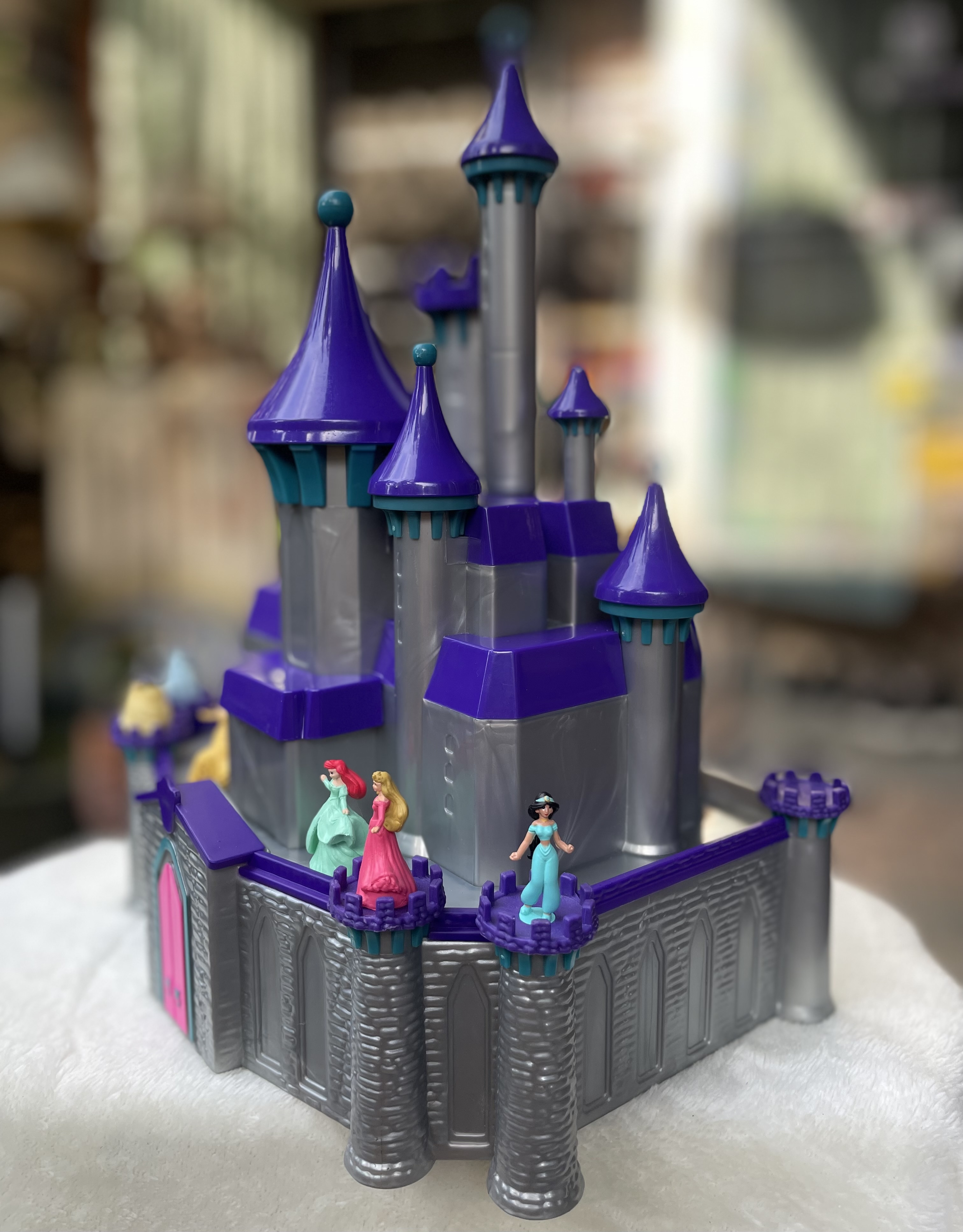 ถังป๊อปคอร์นปราสาทเจ้าหญิงดิสนีย์ ฉลองดิสนีย์ 100 ปี Disney Princess Castle Popcorn Bucket,celebrate Disney's 100th anniversary