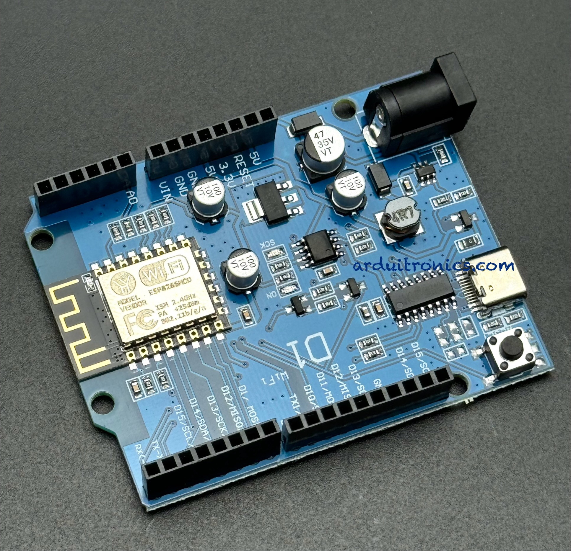 WeMos D1 Development Board with ESP8266 ( Type-C )