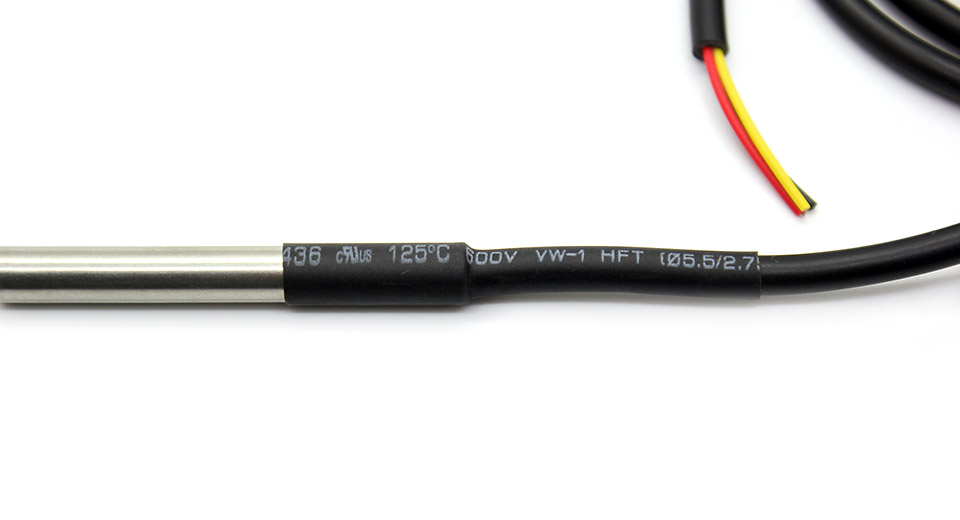 Waterproof Temperature Sensor (DS18B20) 2 Meter