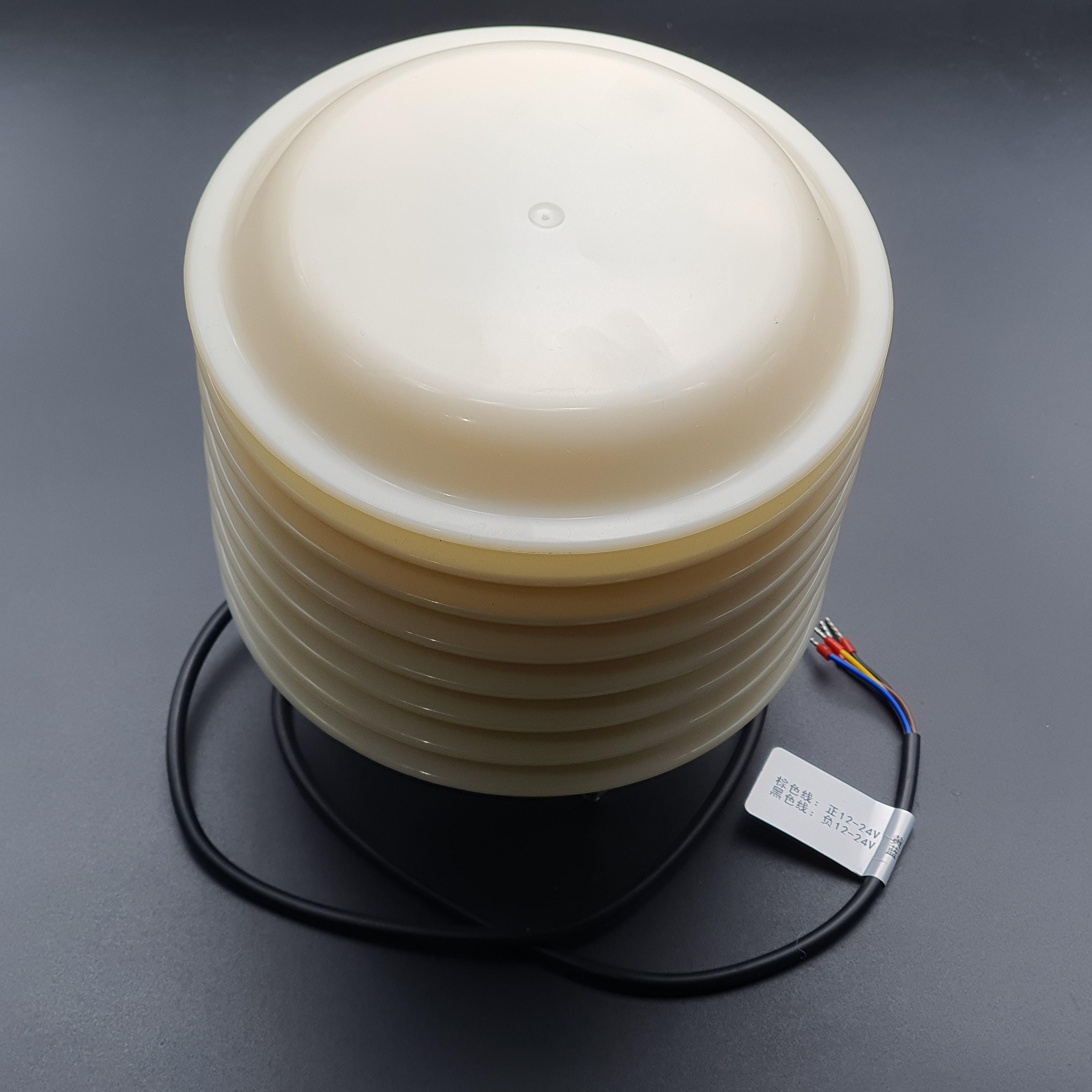 Weather Station Shutter with PM2.5 + PM10 + Temperature and Humidity Sensor (โครงแบบเกร็ดระบายลม 8 แผ่น)