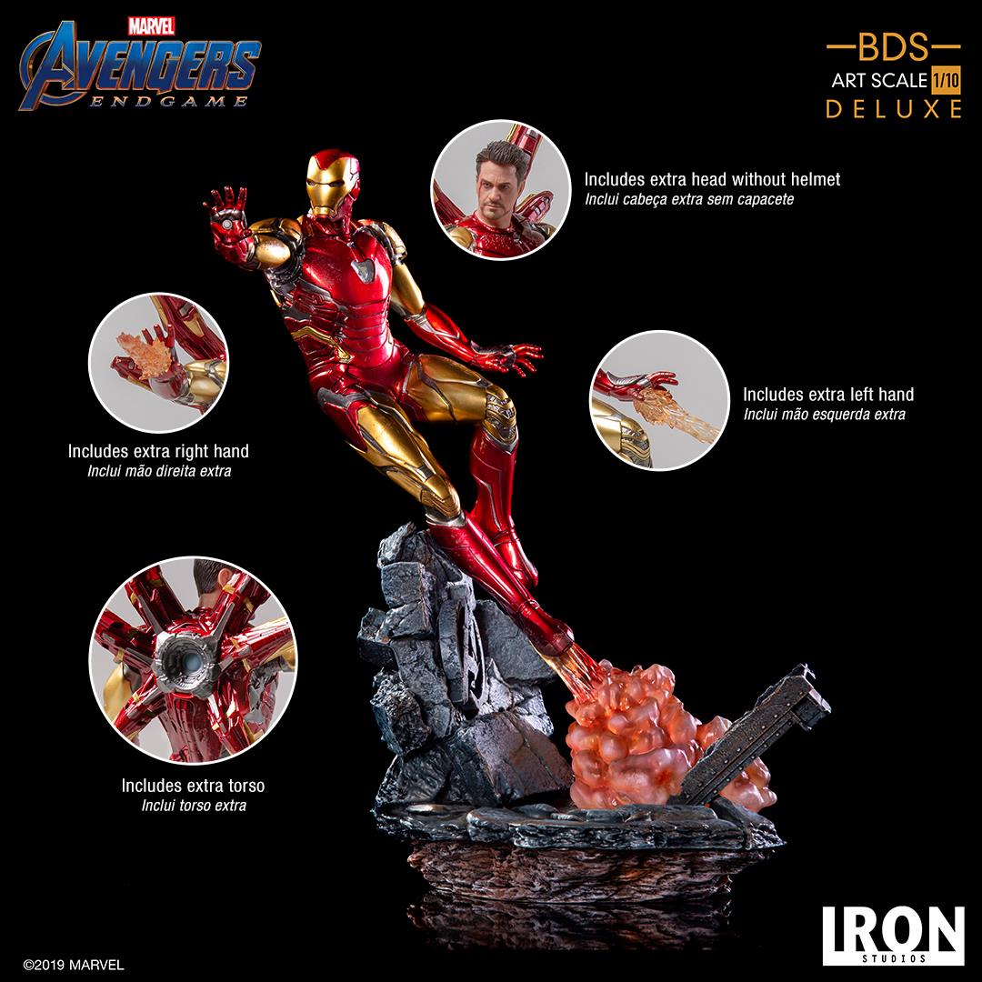 "Pre-Order" Iron Man MK85: Avengers Endgame BDS 1/10Scale (Deluxe)