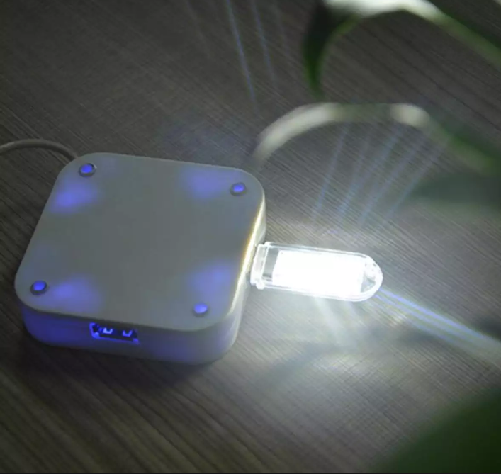 3ชิ้น100 USBไฟ LED สีขาว