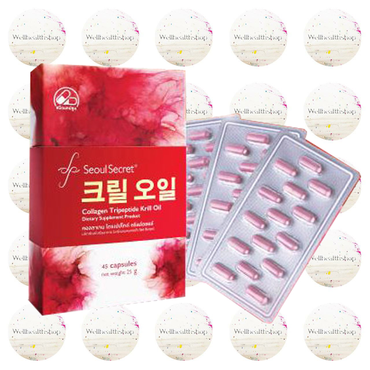 Seoul Secret Collagen Peptide Krill Oil คุณค่าจากท้องทะเล สู่คอลลาเจนที่ดีที่สุด