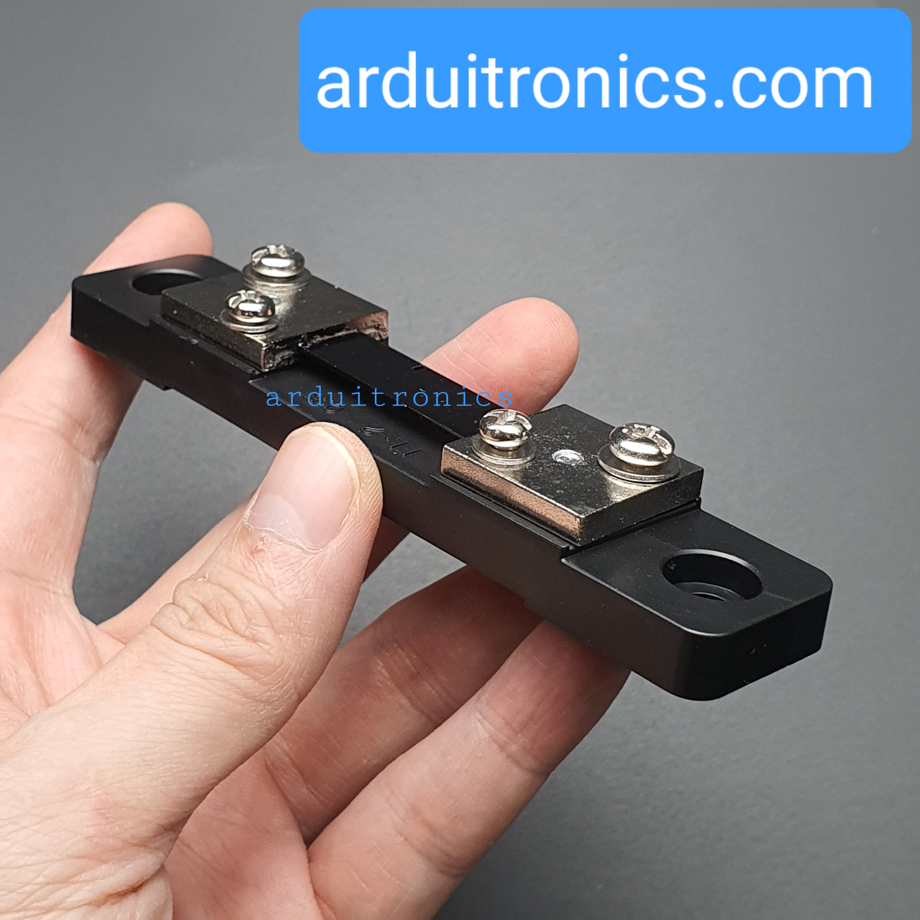 PZEM-051 DC V-A Panel Meter รุ่น PZEM-051-DC-100A (0-100A, 6.5-100V) + 50A External Shunt