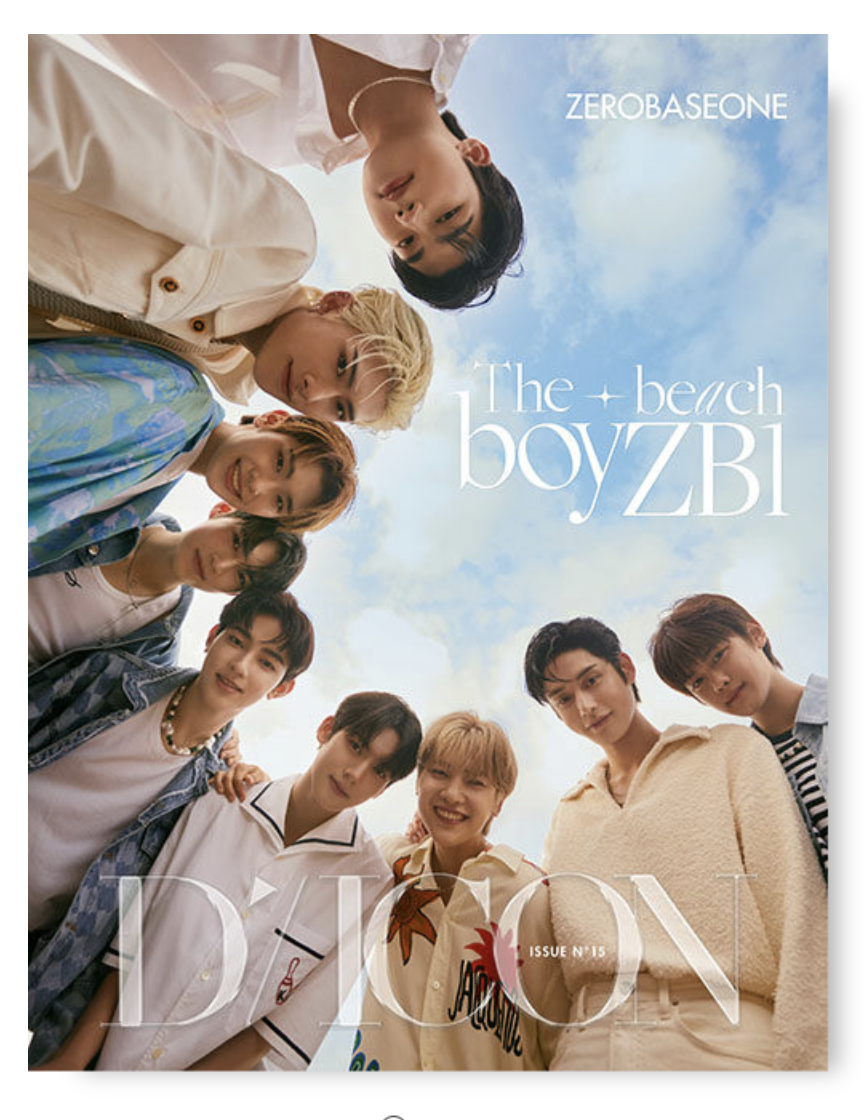 ZEROBASEONE - DICON VOLUME N15 ZEROBASEONE The beach boyZB1 - ปกรวม