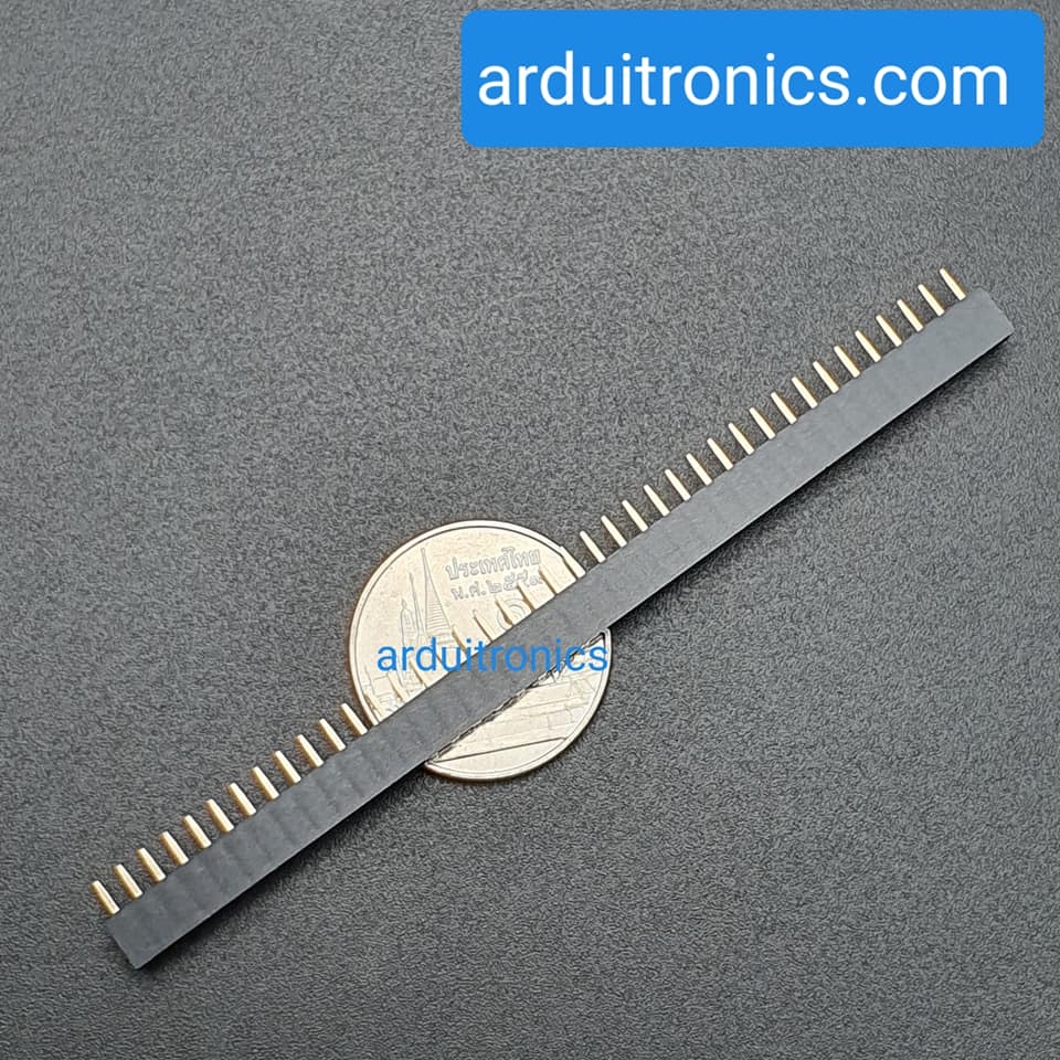 1x40P 2.0mm H4.3mm Pitch Single Row Female