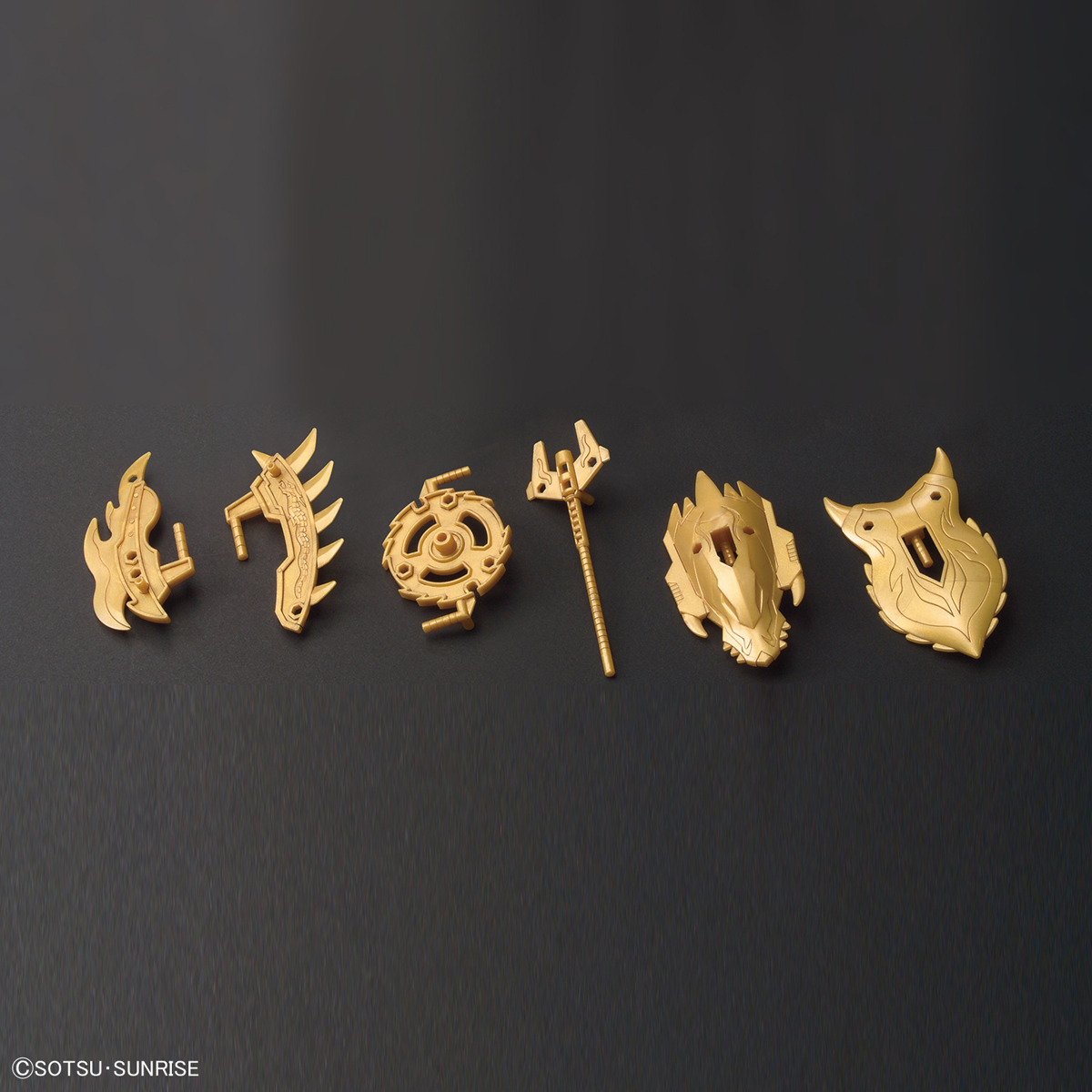 BB Senshi Sangokuden 411 Huang Gai Gouf & Six Combining Weapons Set B