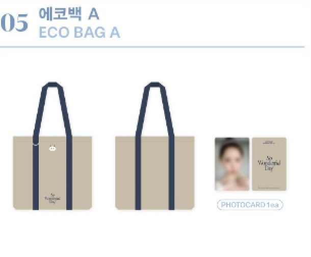 Girls' Generation -LIM YOONA BIRTHDAY POP-UP So Wonderful Day Official MD - Eco bag แบบ A ver