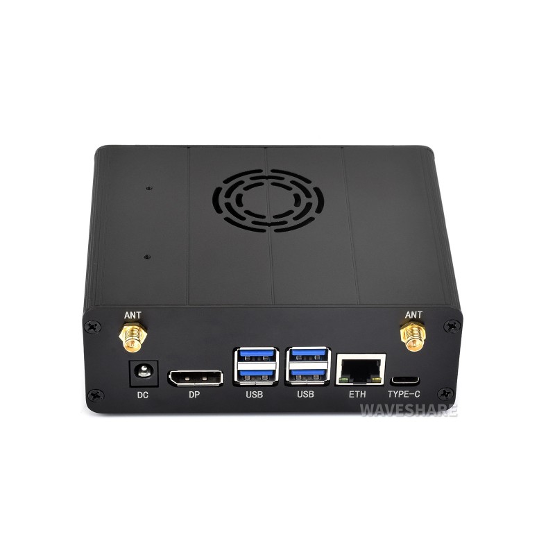 Aluminum Alloy Case For Jetson Orin, With Camera Holder, Suitable for Jetson Orin Nano And Jetson Orin NX Kits (ของแท้จาก Waveshare)