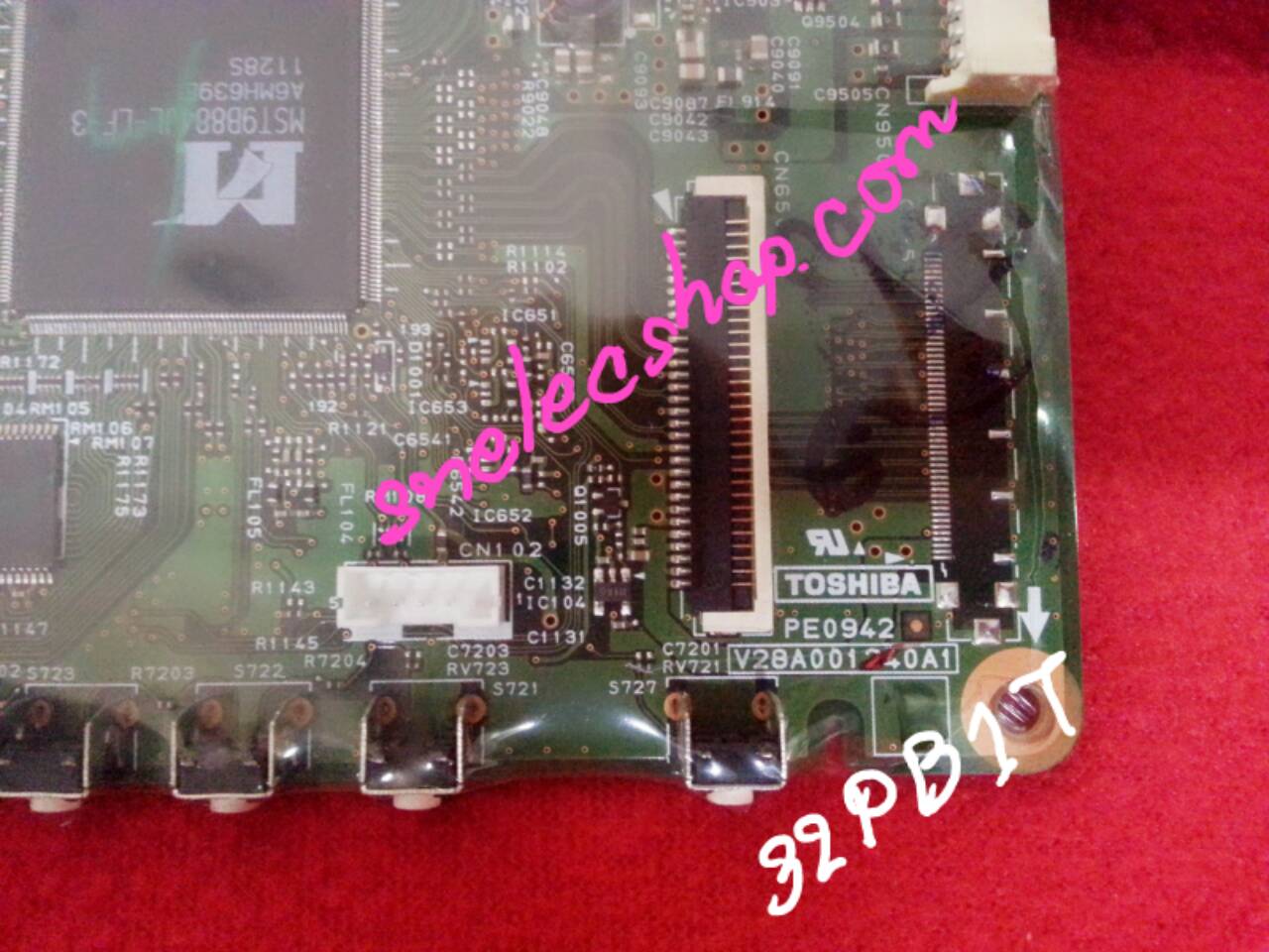 PCB MAIN TOSHIBA : 32PB1T