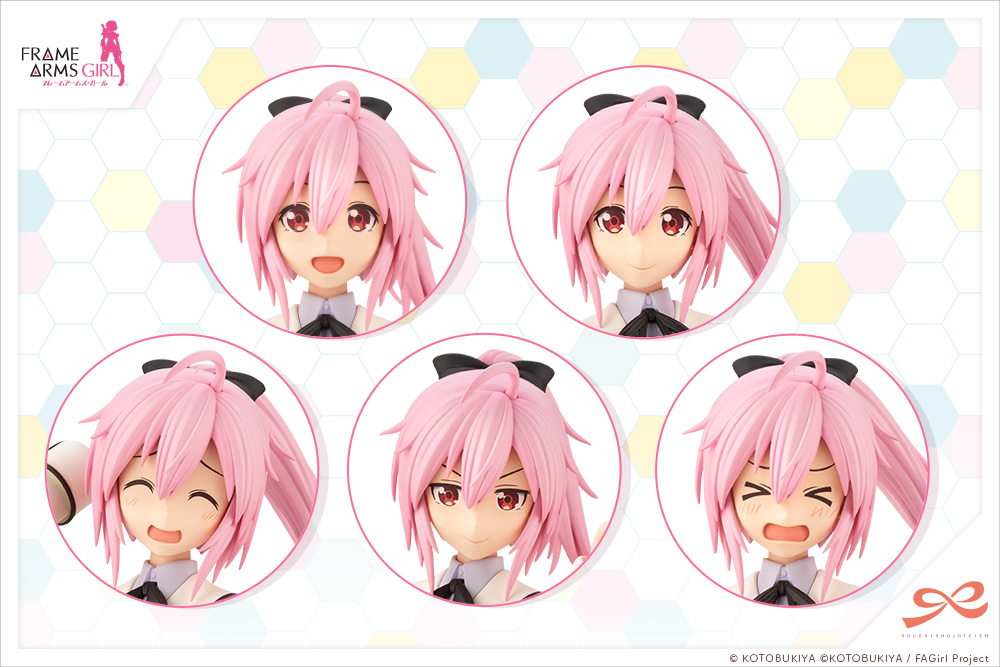 Sousai Shoujo Teien x Frame Arms Girl Ao Gennai [Wakaba Girls High School Winter Clothes] Dreaming Style Happy Monochrome