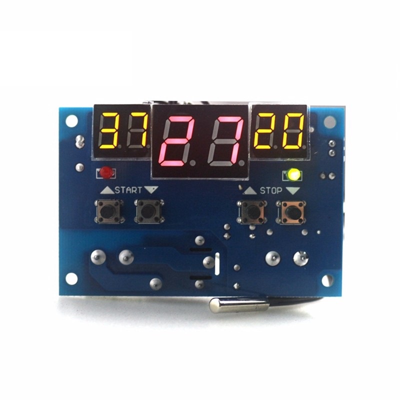 XH-W1401 Digital Temperature Controller with NTC Sensor (พร้อมแผงแสดงผลแบบ 7 Segment LED)